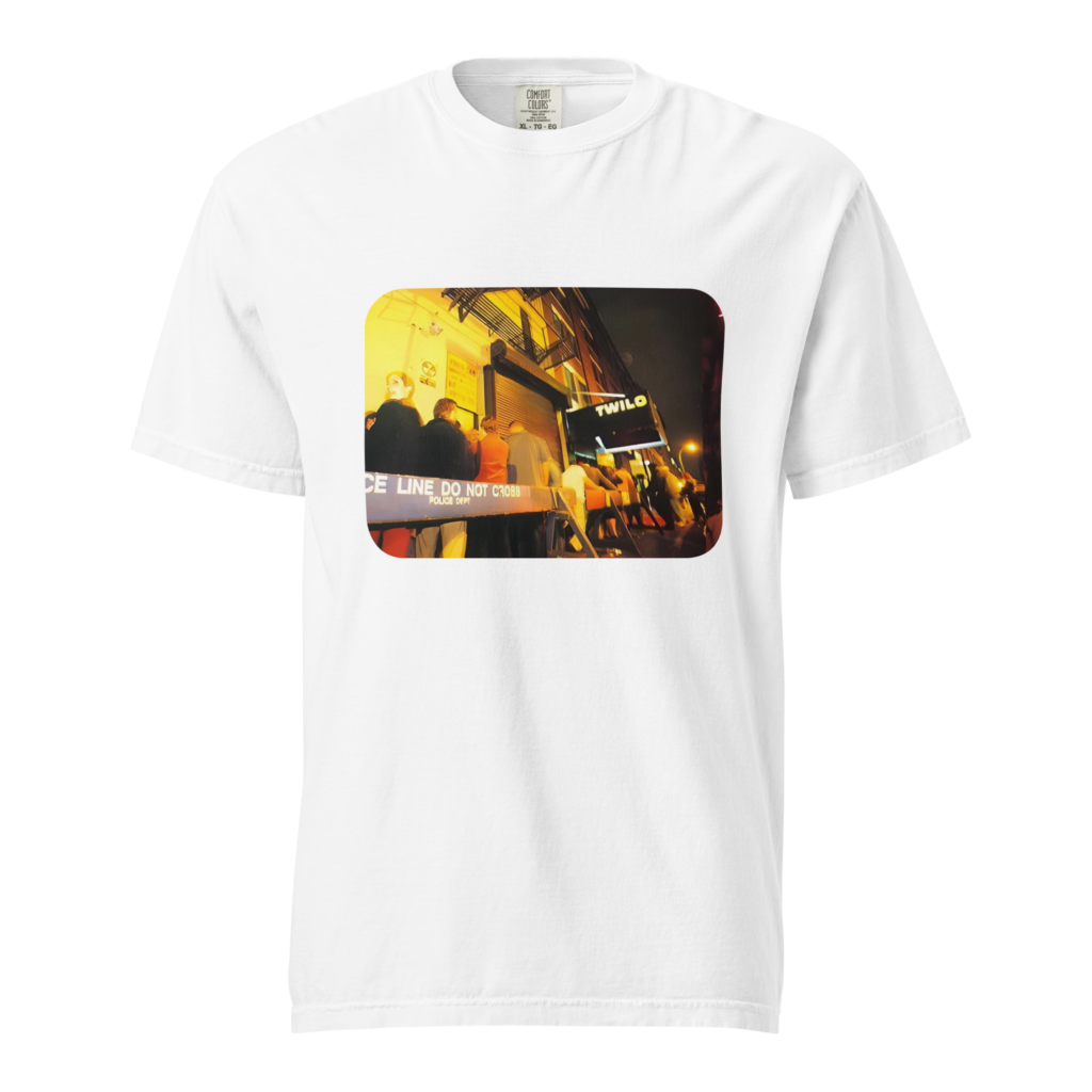 Twilo vintage entrance photo limited edition unisex tee Comfort Colors 1717 white