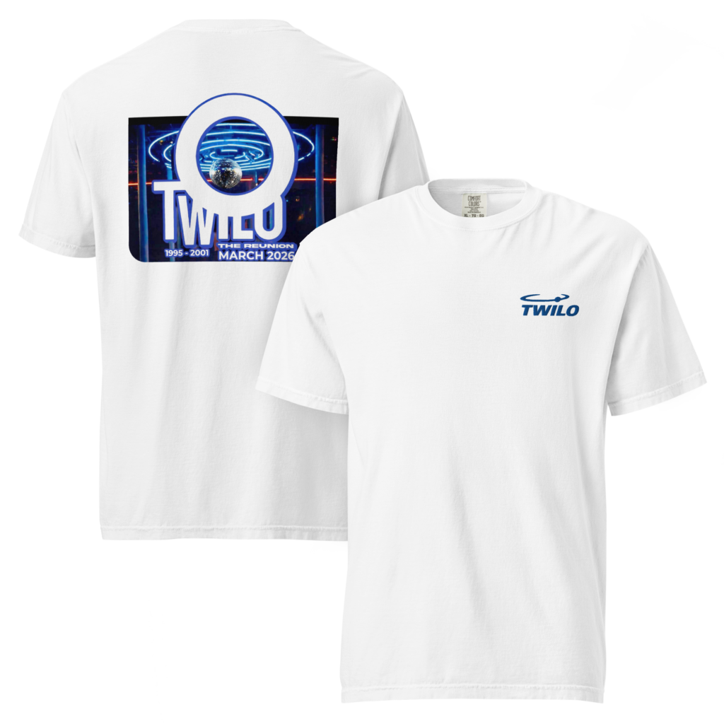 Twilo Reunion 1995–2001 Tee — Limited Edition (Embroidered Front Logo + Commemorative Back Print)