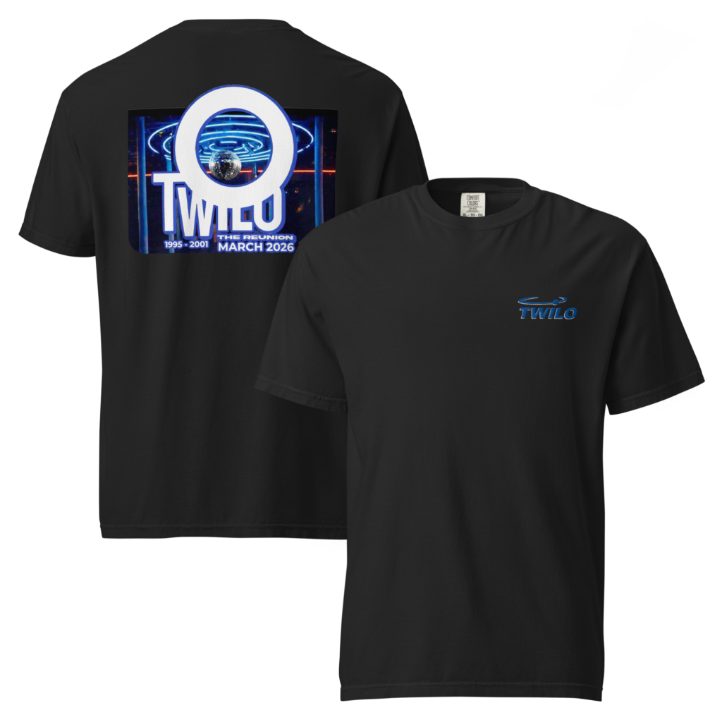 Twilo Reunion 1995–2001 Tee — Limited Edition (Embroidered Front Logo + Commemorative Back Print)